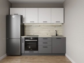Кухонный гарнитур Меренга 2550 (Стол. 26мм) в Тобольске - tobolsk.ok-mebel.com | фото