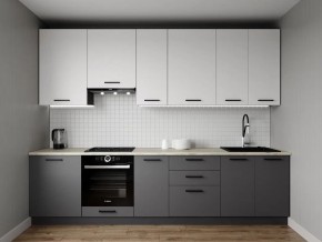 Кухонный гарнитур Меренга 3000 h950 (Стол. 38мм) в Тобольске - tobolsk.ok-mebel.com | фото