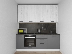 Кухонный гарнитур Санторини 2200 h 950 (Стол. 26мм) в Тобольске - tobolsk.ok-mebel.com | фото
