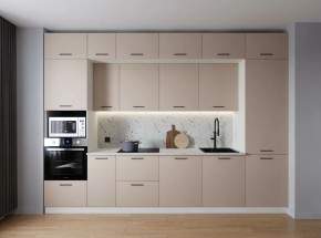 Кухонный гарнитур Шампань 3400 (Стол. 38мм) в Тобольске - tobolsk.ok-mebel.com | фото