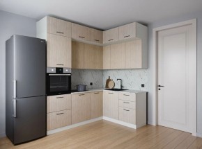 Кухонный гарнитур Шимо 2200*1700 (Стол. 26мм) в Тобольске - tobolsk.ok-mebel.com | фото