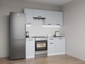 Кухонный гарнитур Смоки 2000 (Стол. 38 мм) в Тобольске - tobolsk.ok-mebel.com | фото