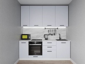 Кухонный гарнитур Смоки 2200 h950 (Стол. 38 мм) в Тобольске - tobolsk.ok-mebel.com | фото