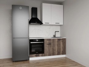 Кухонный гарнитур Старое Дерево 1600 h950 (Стол. 26мм) в Тобольске - tobolsk.ok-mebel.com | фото