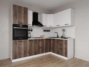 Кухонный гарнитур Старое Дерево 2400*1600 (Стол. 38мм) в Тобольске - tobolsk.ok-mebel.com | фото