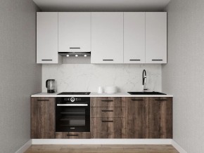 Кухонный гарнитур Старое Дерево 2400 h950 (Стол. 26мм) в Тобольске - tobolsk.ok-mebel.com | фото