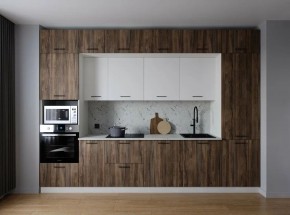 Кухонный гарнитур Старое Дерево 3400 (Стол. 26мм) в Тобольске - tobolsk.ok-mebel.com | фото