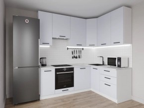 Кухонный гарнитур угловой Смоки 2200*1600 h950 (Стол. 38мм) в Тобольске - tobolsk.ok-mebel.com | фото