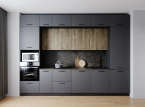 Кухонный гарнитур Умбра 3400 (Стол. 38мм) в Тобольске - tobolsk.ok-mebel.com | фото