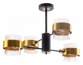 Люстра на штанге Arte Lamp Carlo A8205SP-4BK в Тобольске - tobolsk.ok-mebel.com | фото