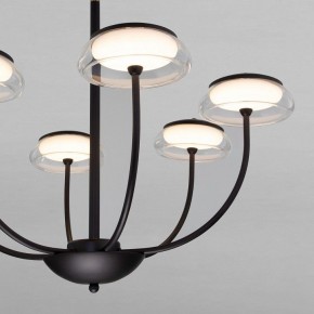 Люстра на штанге Eurosvet Fungo 50388 LED черный в Тобольске - tobolsk.ok-mebel.com | фото 5