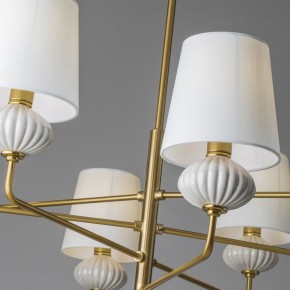 Люстра на штанге Freya Ceramics FR2029PL-08BS в Тобольске - tobolsk.ok-mebel.com | фото 7