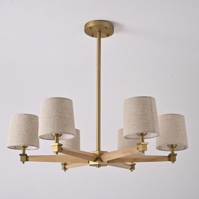 Люстра на штанге Imperiumloft Jorgenson Beige/Light wood STAVRA01 в Тобольске - tobolsk.ok-mebel.com | фото 3
