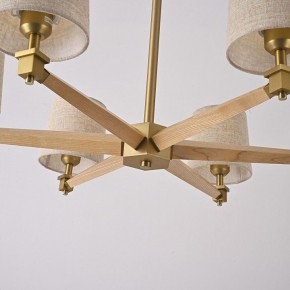 Люстра на штанге Imperiumloft Jorgenson Beige/Light wood STAVRA01 в Тобольске - tobolsk.ok-mebel.com | фото 6