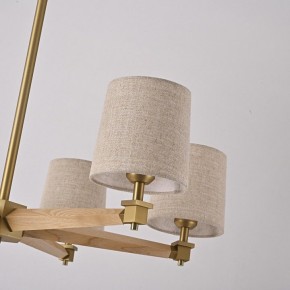 Люстра на штанге Imperiumloft Jorgenson Beige/Light wood STAVRA01 в Тобольске - tobolsk.ok-mebel.com | фото 7