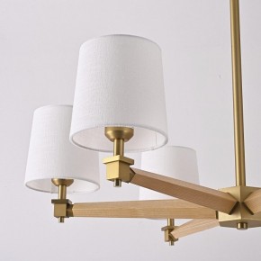Люстра на штанге Imperiumloft Jorgenson White/Light wood STAVRA01 в Тобольске - tobolsk.ok-mebel.com | фото 11