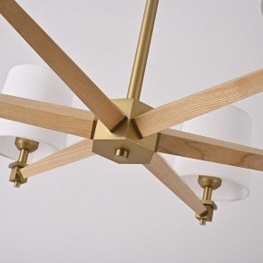 Люстра на штанге Imperiumloft Jorgenson White/Light wood STAVRA01 в Тобольске - tobolsk.ok-mebel.com | фото 13