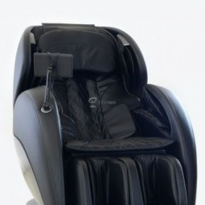 Массажное кресло PS6500 черно-серебряное в Тобольске - tobolsk.ok-mebel.com | фото 4