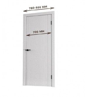 Межкомнатная дверь Bolivar Роялвуд белый (комплект) 700 в Тобольске - tobolsk.ok-mebel.com | фото