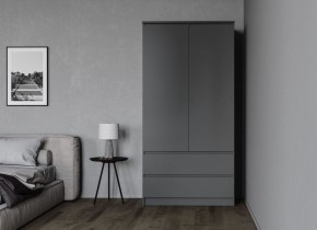 МОРИ МШ 900.1 Шкаф (графит) в Тобольске - tobolsk.ok-mebel.com | фото 2