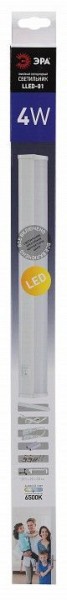 Накладной светильник Эра  LLED-01-04W-6500-W в Тобольске - tobolsk.ok-mebel.com | фото 4