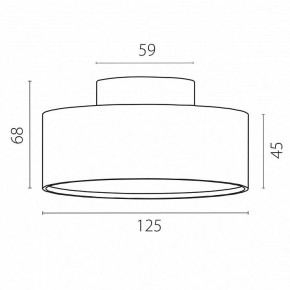Накладной светильник Lightstar Acuto 215937 в Тобольске - tobolsk.ok-mebel.com | фото 3