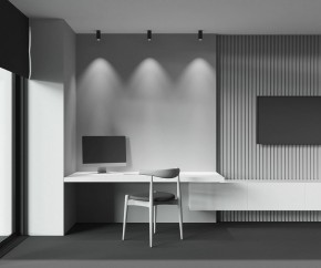 Накладной светильник Maytoni FOCUS LED C056CL-L12B2.7K-W-B в Тобольске - tobolsk.ok-mebel.com | фото 5