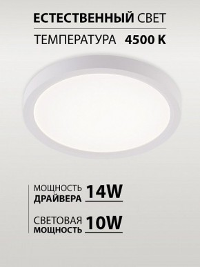 Накладной светильник Natali Kovaltseva PLAIN LED LAMPS 81113/1C в Тобольске - tobolsk.ok-mebel.com | фото 4