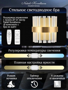 Накладной светильник Natali Kovaltseva ROYALTON LED LAMPS 81125/1W в Тобольске - tobolsk.ok-mebel.com | фото 6