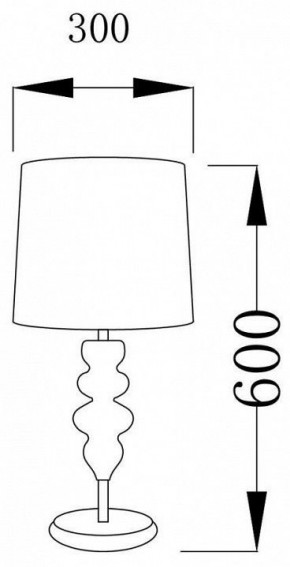 Настольная лампа декоративная Lucia Tucci Bristol 8 BRISTOL T897.1 в Тобольске - tobolsk.ok-mebel.com | фото 3