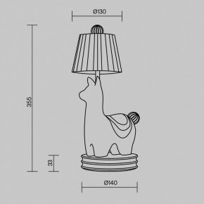 Настольная лампа декоративная Maytoni Senor Alpaca MOD377TL-L5W3K в Тобольске - tobolsk.ok-mebel.com | фото 10