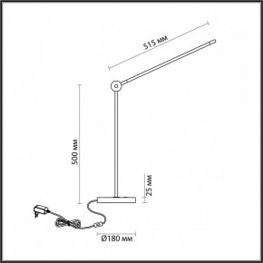 Настольная лампа офисная Odeon Light Foden 7101/12TL в Тобольске - tobolsk.ok-mebel.com | фото 5