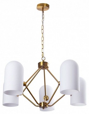 Подвесная люстра Arte Lamp Cassel A5454LM-5PB в Тобольске - tobolsk.ok-mebel.com | фото 2