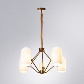 Подвесная люстра Arte Lamp Cassel A5454LM-5PB в Тобольске - tobolsk.ok-mebel.com | фото 3