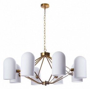 Подвесная люстра Arte Lamp Cassel A5454LM-8PB в Тобольске - tobolsk.ok-mebel.com | фото 2