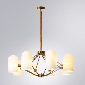 Подвесная люстра Arte Lamp Cassel A5454LM-8PB в Тобольске - tobolsk.ok-mebel.com | фото 3