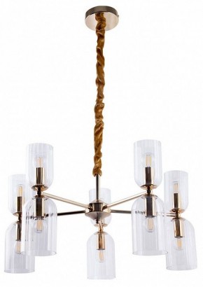 Подвесная люстра Arte Lamp Charm A1623LM-10GO в Тобольске - tobolsk.ok-mebel.com | фото
