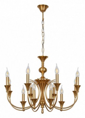 Подвесная люстра Arte Lamp Collinetta A4094LM-12PB в Тобольске - tobolsk.ok-mebel.com | фото 2