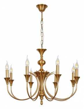 Подвесная люстра Arte Lamp Collinetta A4094LM-8PB в Тобольске - tobolsk.ok-mebel.com | фото 2