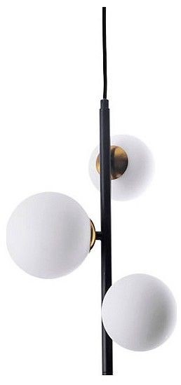 Подвесная люстра Arte Lamp Gemini A2243SP-3BK в Тобольске - tobolsk.ok-mebel.com | фото