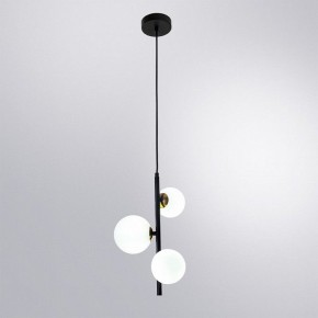 Подвесная люстра Arte Lamp Gemini A2243SP-3BK в Тобольске - tobolsk.ok-mebel.com | фото 3