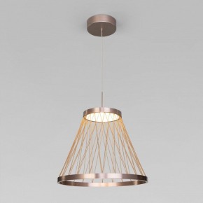 Подвесной светильник Eurosvet Cesta 40016/1 LED коричневый в Тобольске - tobolsk.ok-mebel.com | фото 2