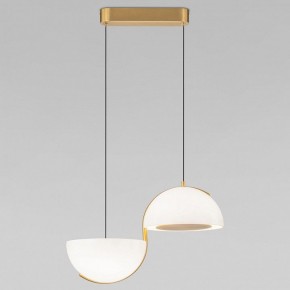 Подвесной светильник Eurosvet Emisfero 50083/2 LED золото в Тобольске - tobolsk.ok-mebel.com | фото