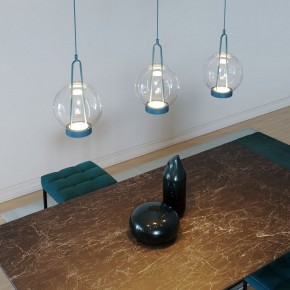 Подвесной светильник Eurosvet Frasco 50267/1 LED синий в Тобольске - tobolsk.ok-mebel.com | фото 4