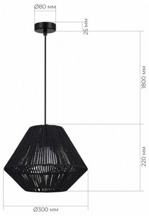 Подвесной светильник EVOLUCE ETTAN SLE6025-403-01 в Тобольске - tobolsk.ok-mebel.com | фото 5