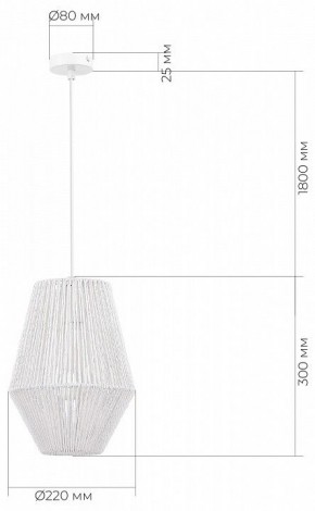 Подвесной светильник EVOLUCE ETTAN SLE6025-513-01 в Тобольске - tobolsk.ok-mebel.com | фото 6