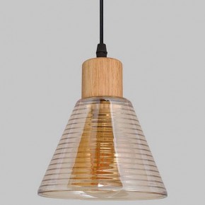 Подвесной светильник Imex MD.5870 MD.5870-1-P-WOOD+BK в Тобольске - tobolsk.ok-mebel.com | фото
