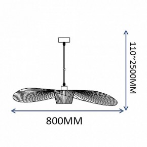 Подвесной светильник Imperiumloft HAT Black ﻿HAT01 в Тобольске - tobolsk.ok-mebel.com | фото 3