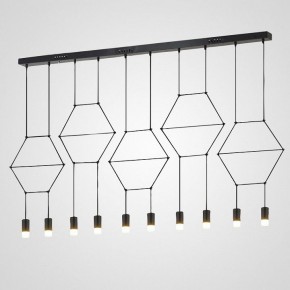 Подвесной светильник Imperiumloft Via Wireflow polyhedral Via01 в Тобольске - tobolsk.ok-mebel.com | фото