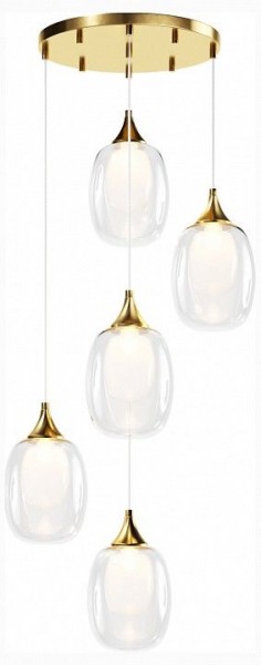 Подвесной светильник Maytoni Aura MOD016PL-05BS в Тобольске - tobolsk.ok-mebel.com | фото
